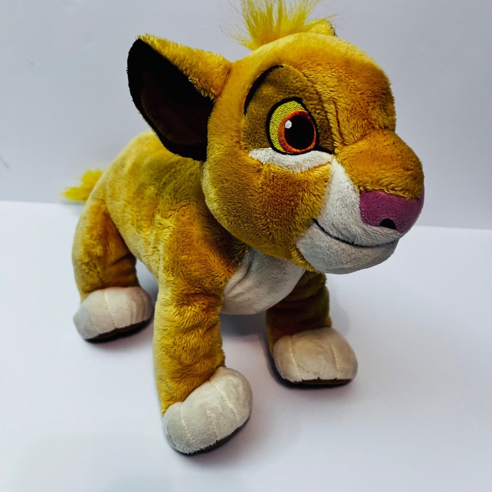 Disney Simba Plush 12" Lion King Stuffed Animal Official Disney